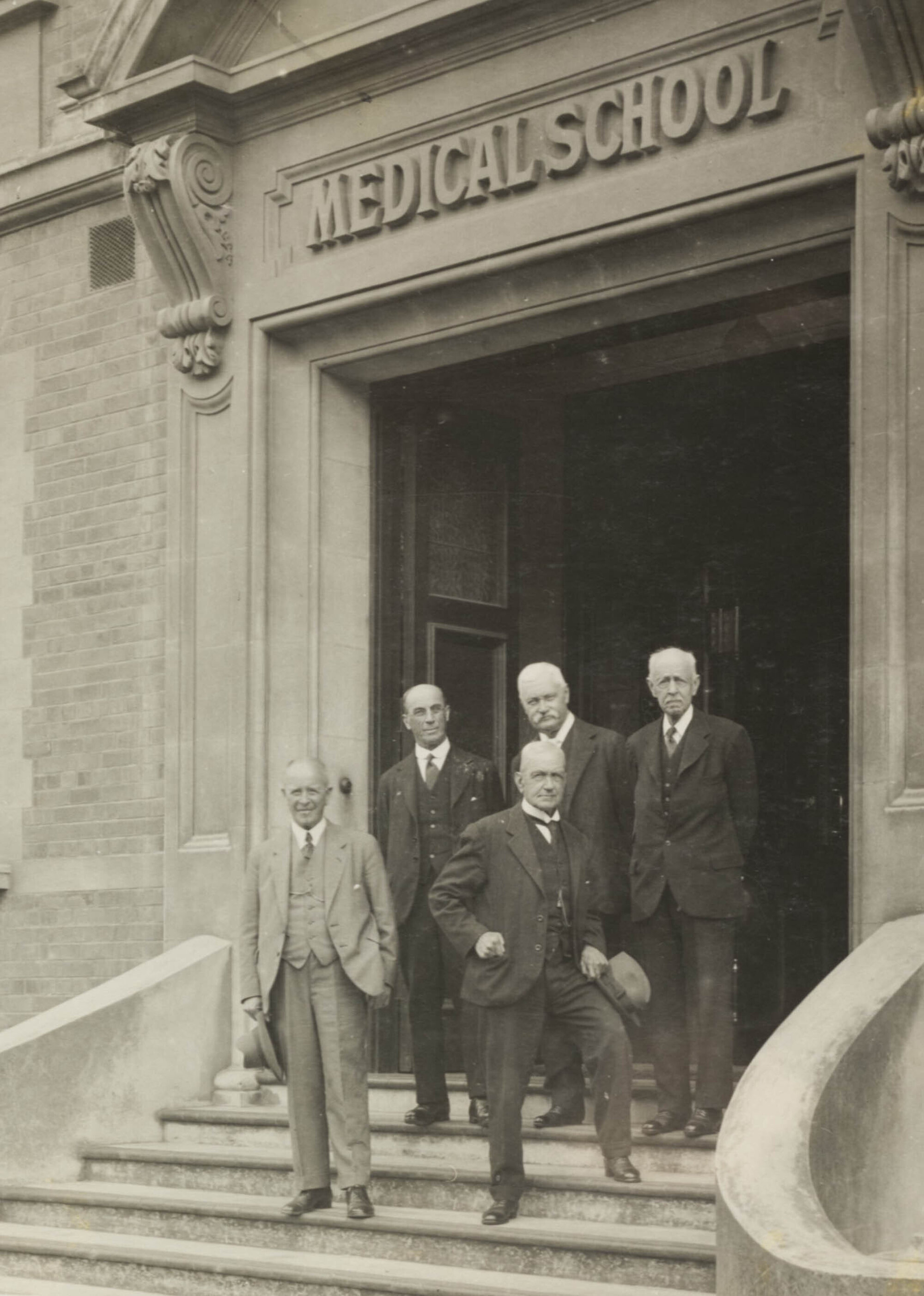 'Old Timers', Medical School staff