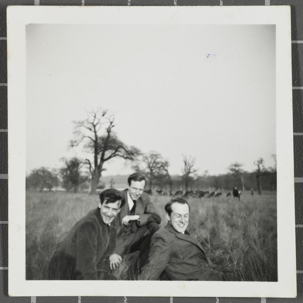 Max Walker, Desmond Digby and Douglas Drury at Hyde Park | Hocken ...