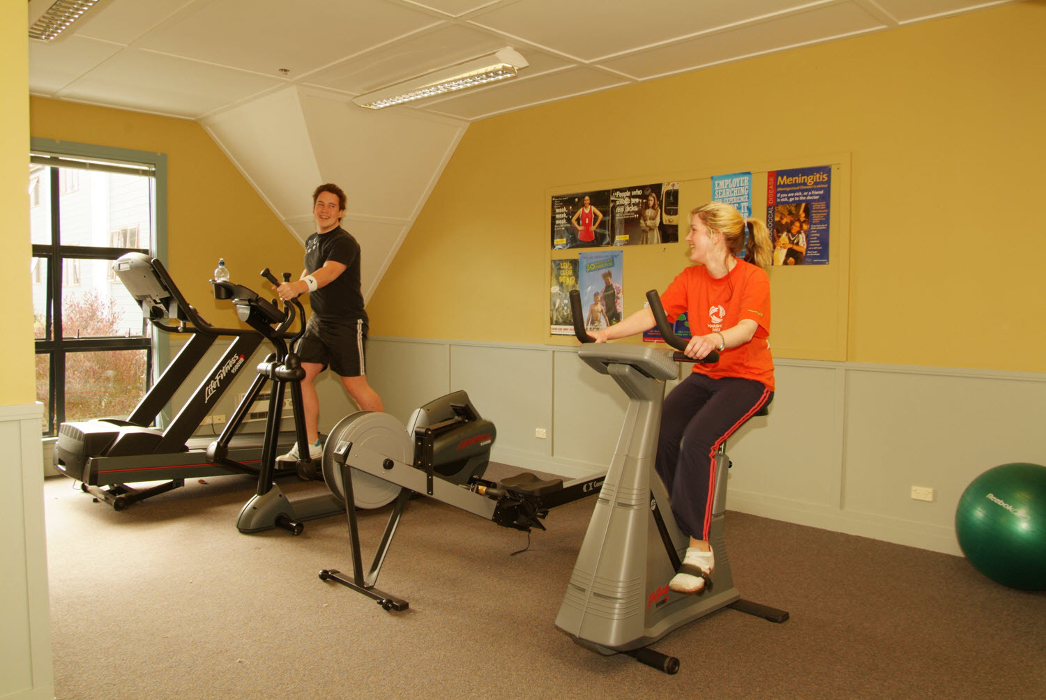 City College gym room