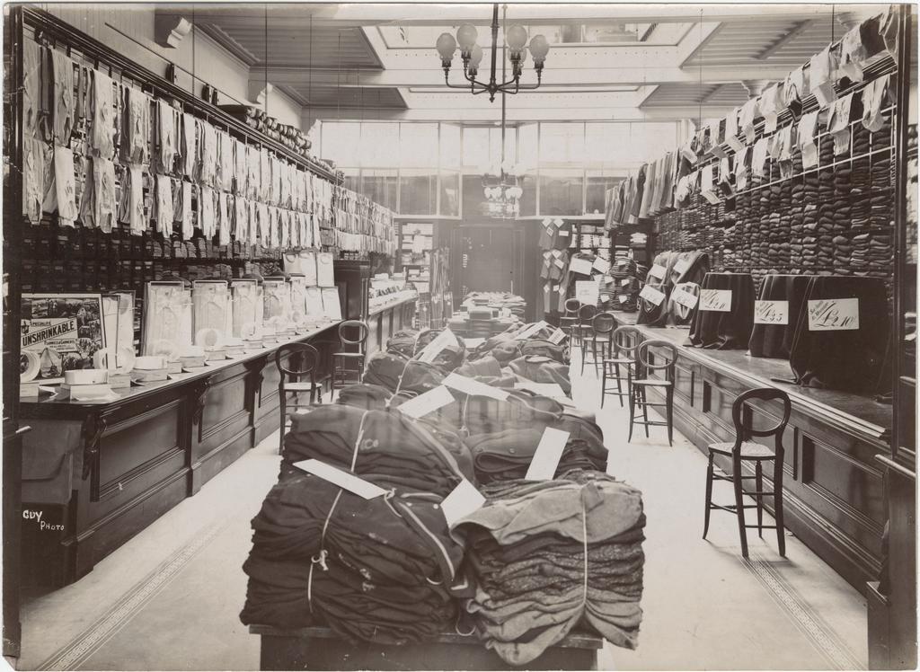 Menswear department