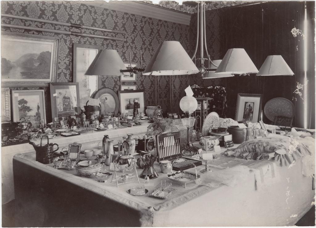Display of wedding presents