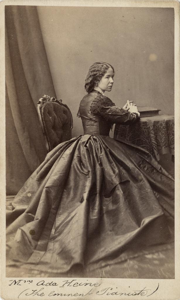 Mrs Ada Heine (The Eminent Pianiste)