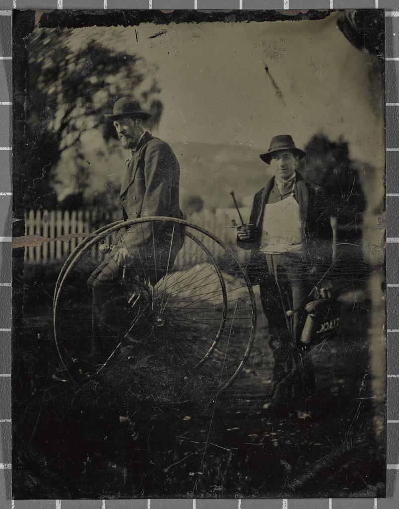 Two men and a plectocycle