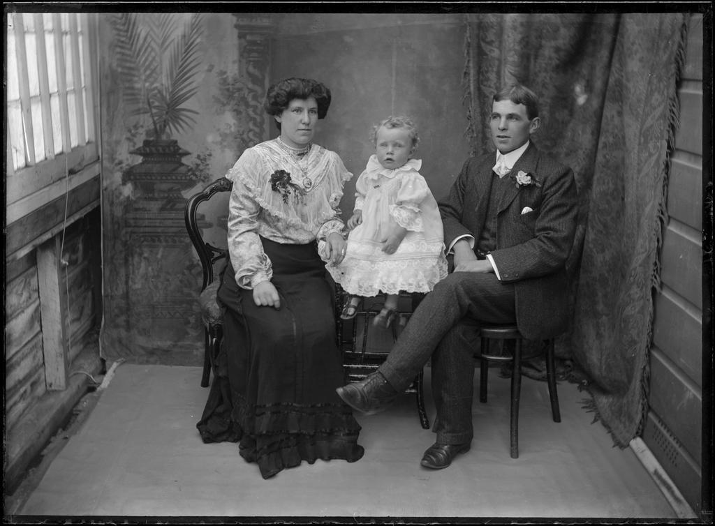Couple with a small child