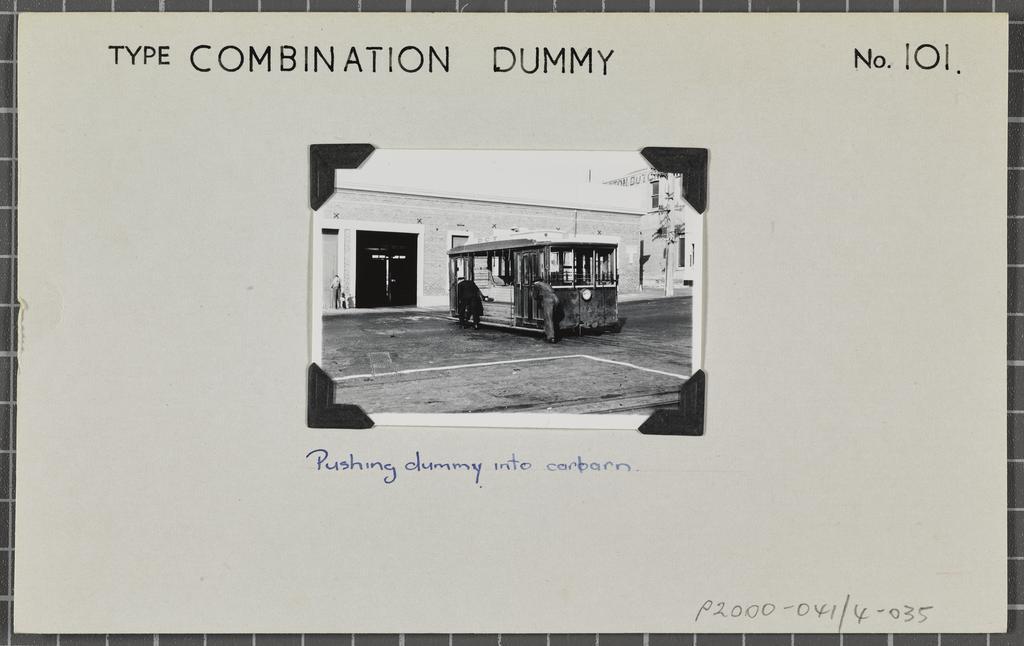 Combination Dummy no.101