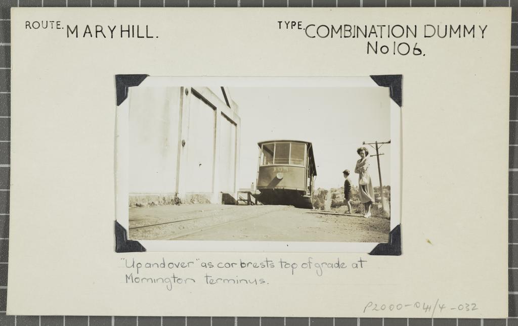 Combination Dummy no.106, Maryhill