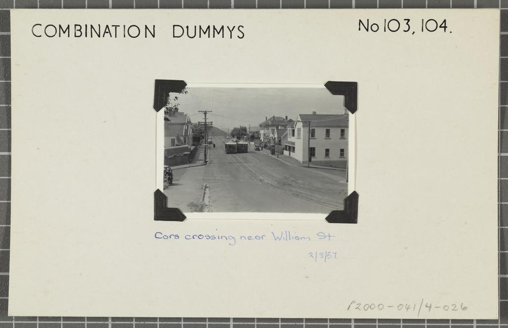 Combination Dummys nos 103 and 104
