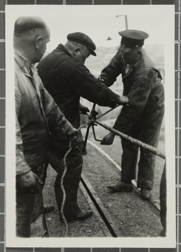 Rope work - clamping strand