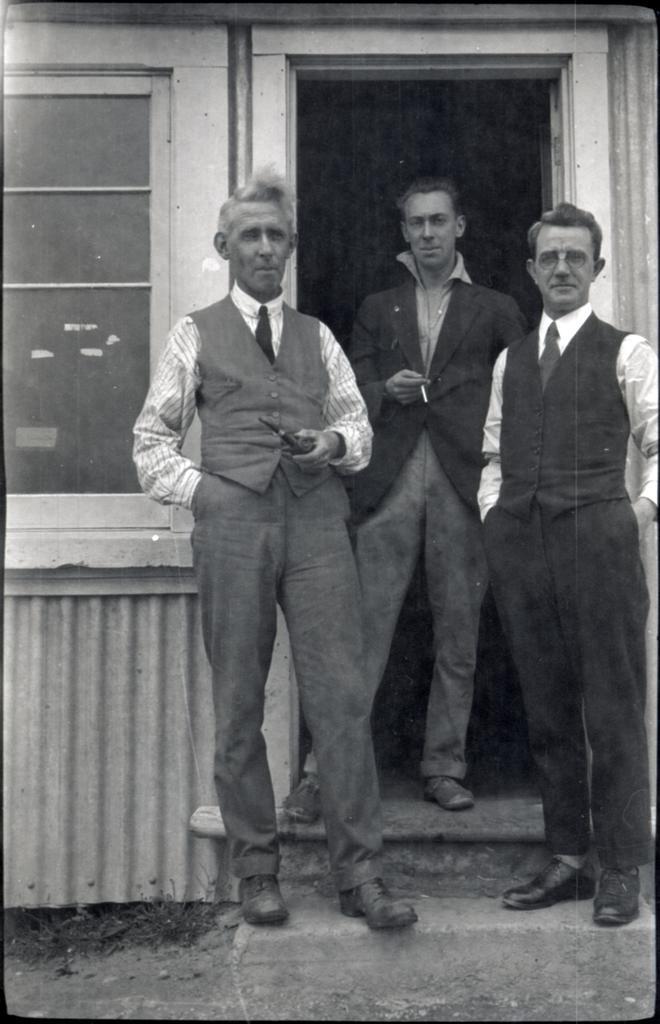 Three 'professional' men