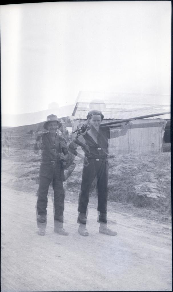 Two young surveyors, Beaumont