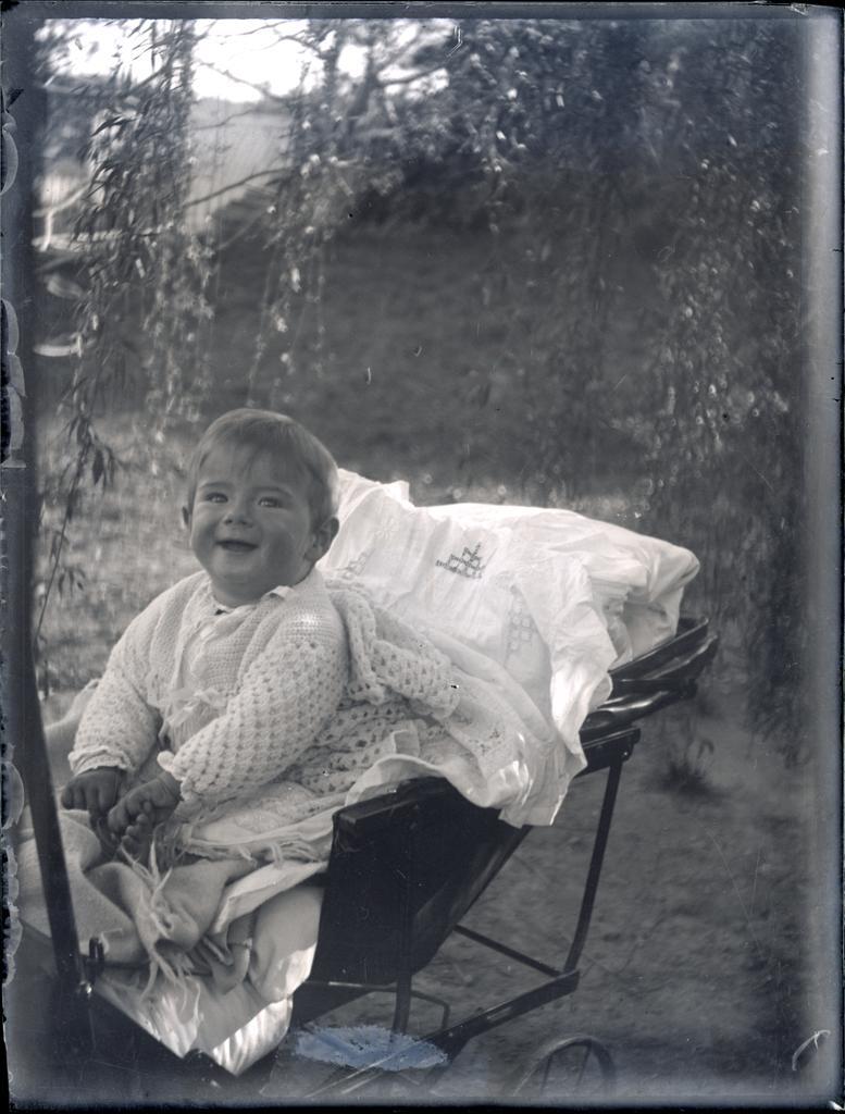 Toddler in a push chair