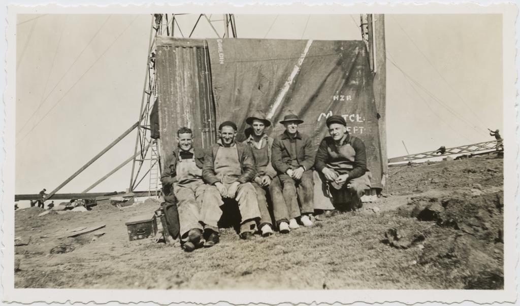 Five workers