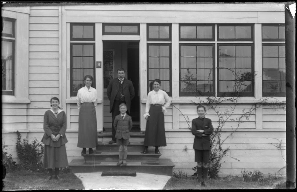 Mrs Watkins and family