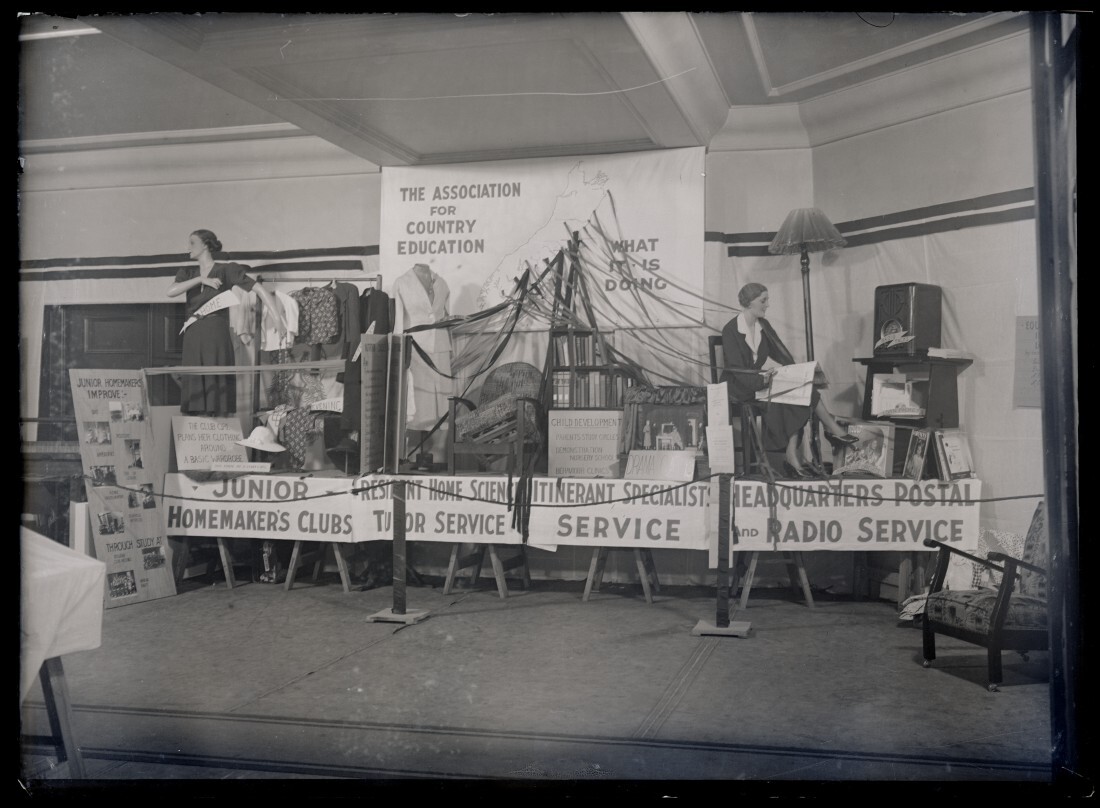 Association for Country Education display
