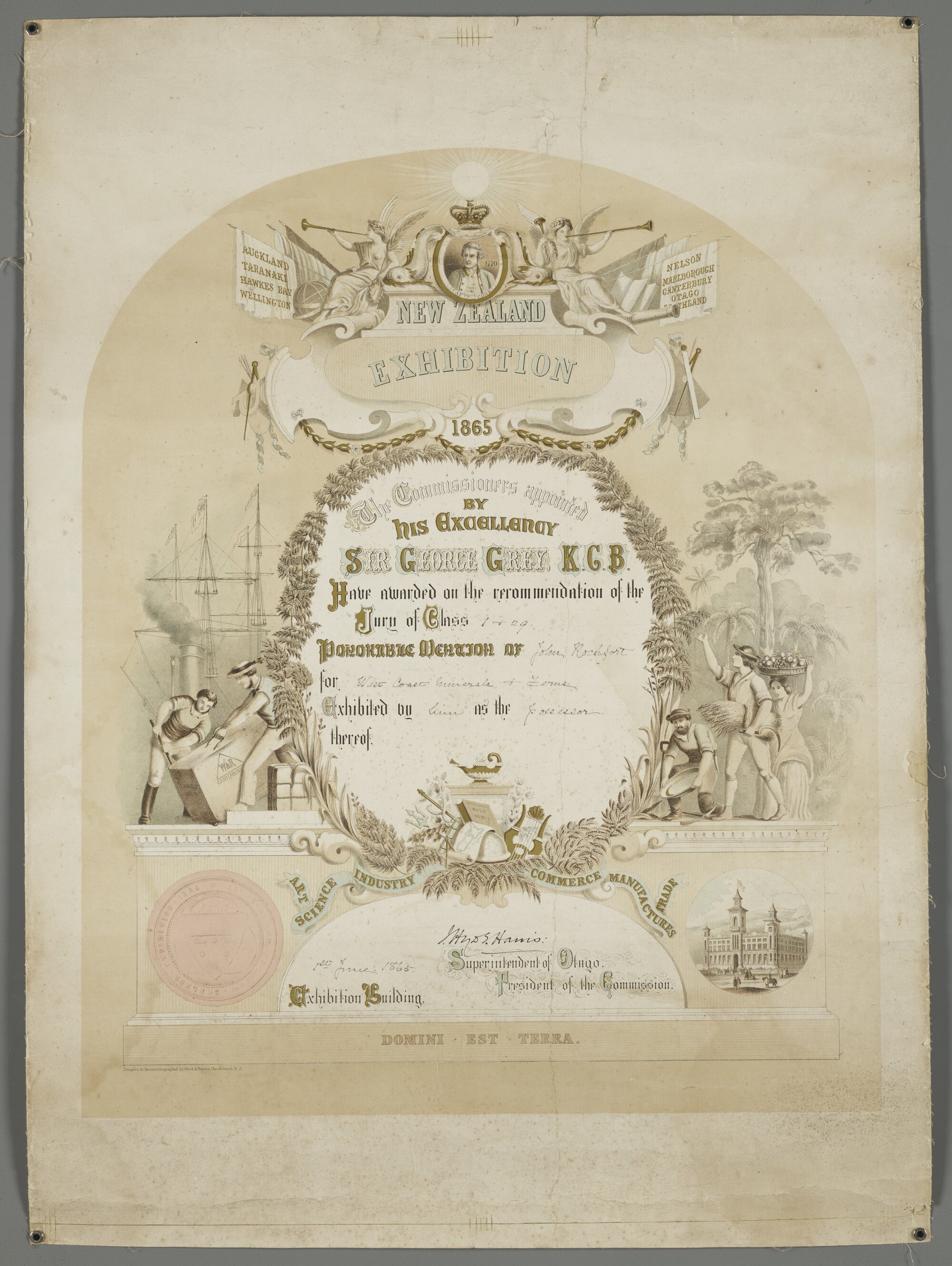 "The New Zealand Exhibition 1865"