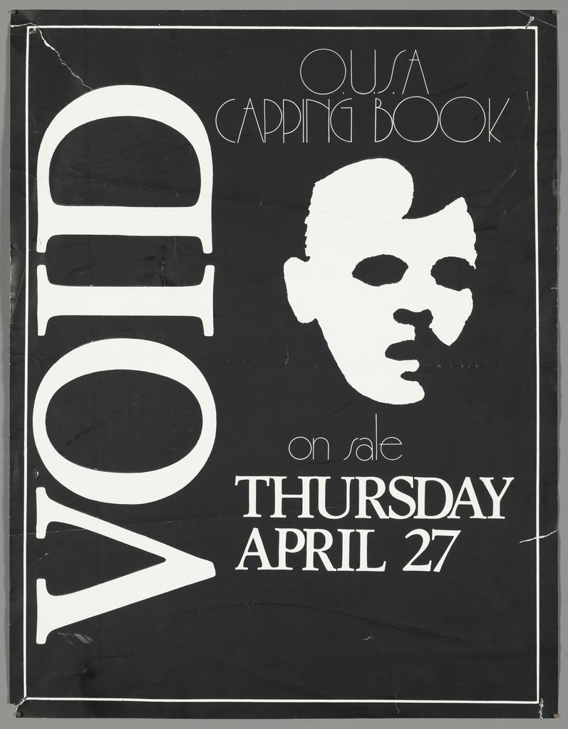 "Void O.U.S.A. Capping Book on sale Thursday April 27"