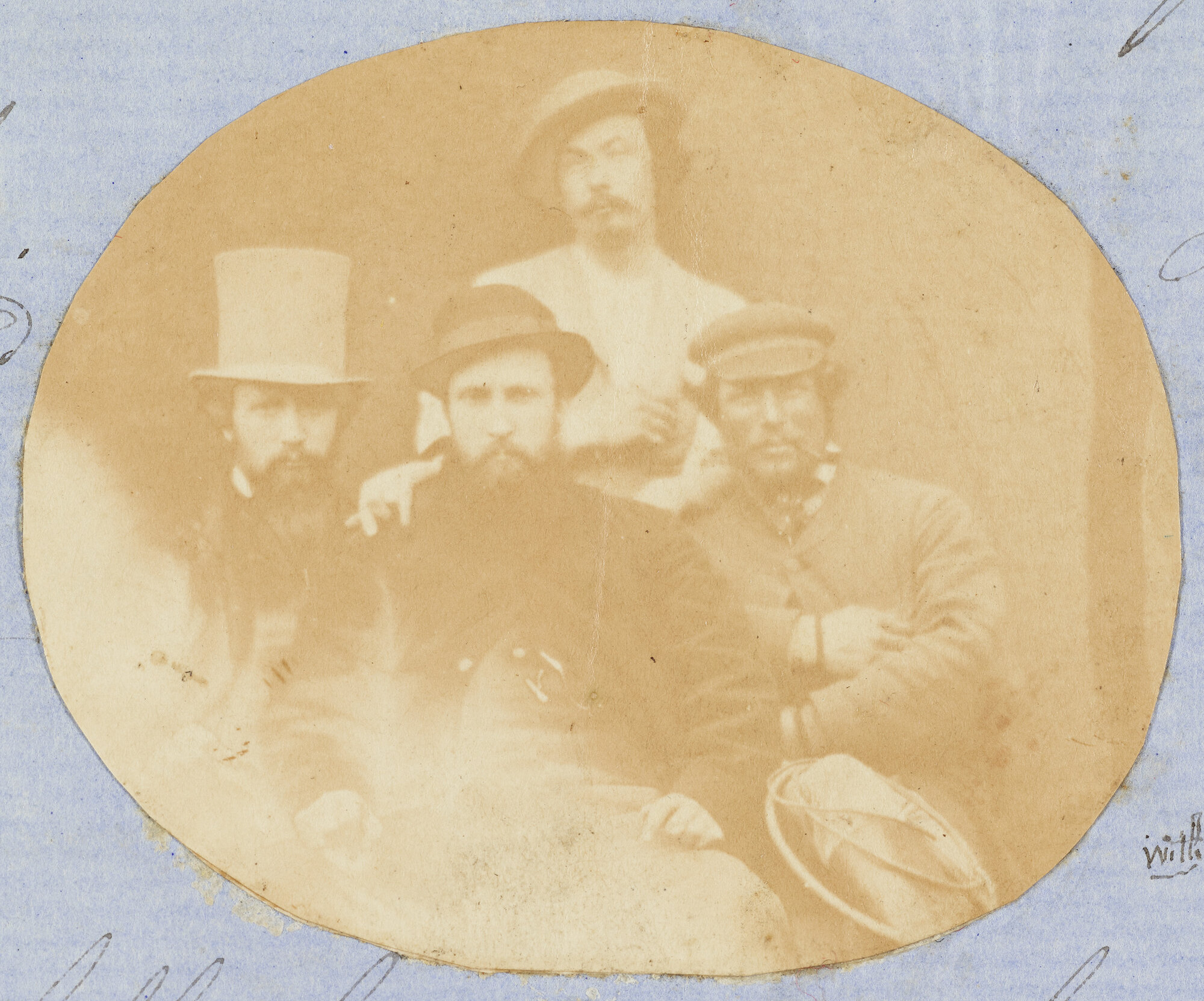 'A Group taken at the Ferry'