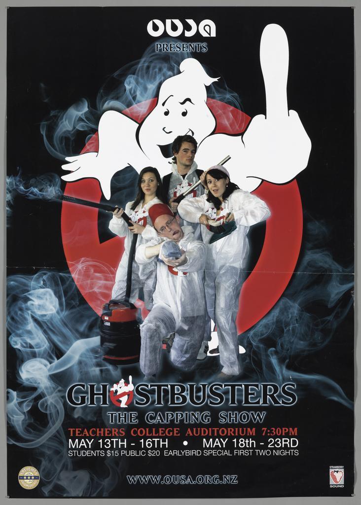 "OUSA Presents Ghostbusters The Capping Show"