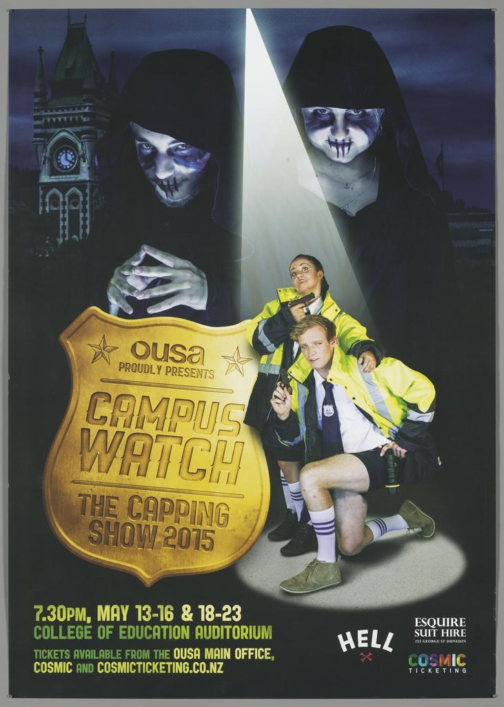 "OUSA proudly presents Campus Watch The Capping Show 2015"