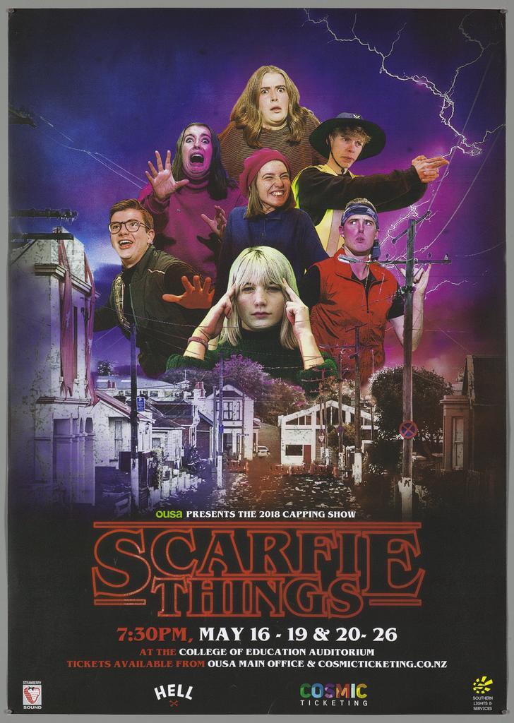 "OUSA Presents The 2018 Capping Show Scarfie Things"