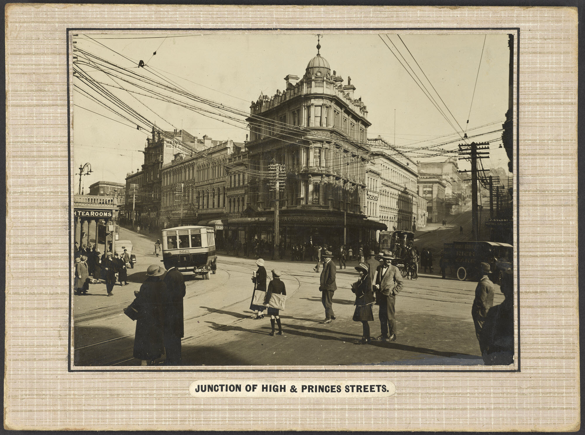 Junction of High and Princes streets