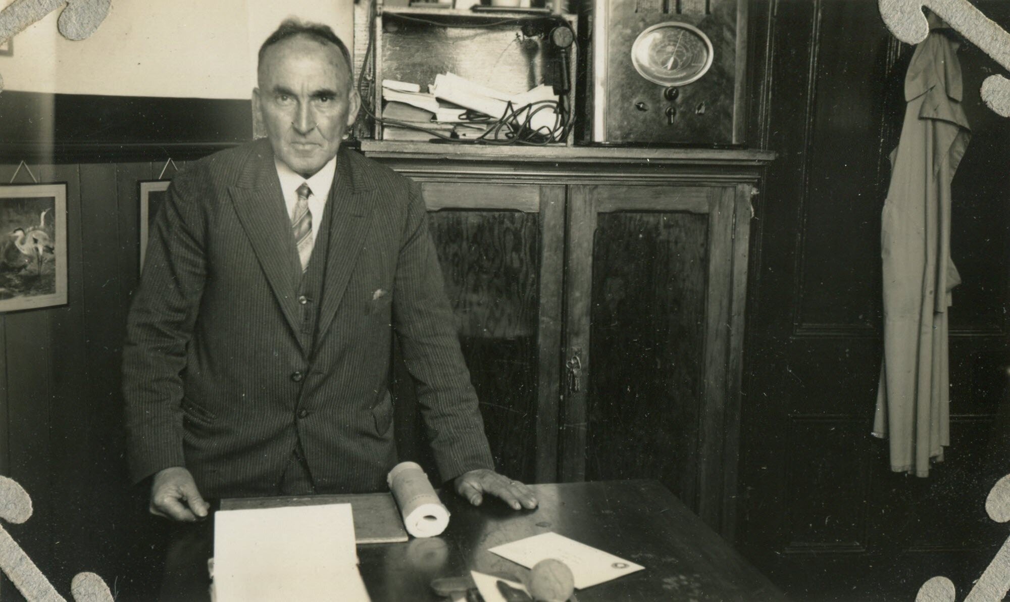 Mr Bradstock, Headmaster, Kaikorai School 