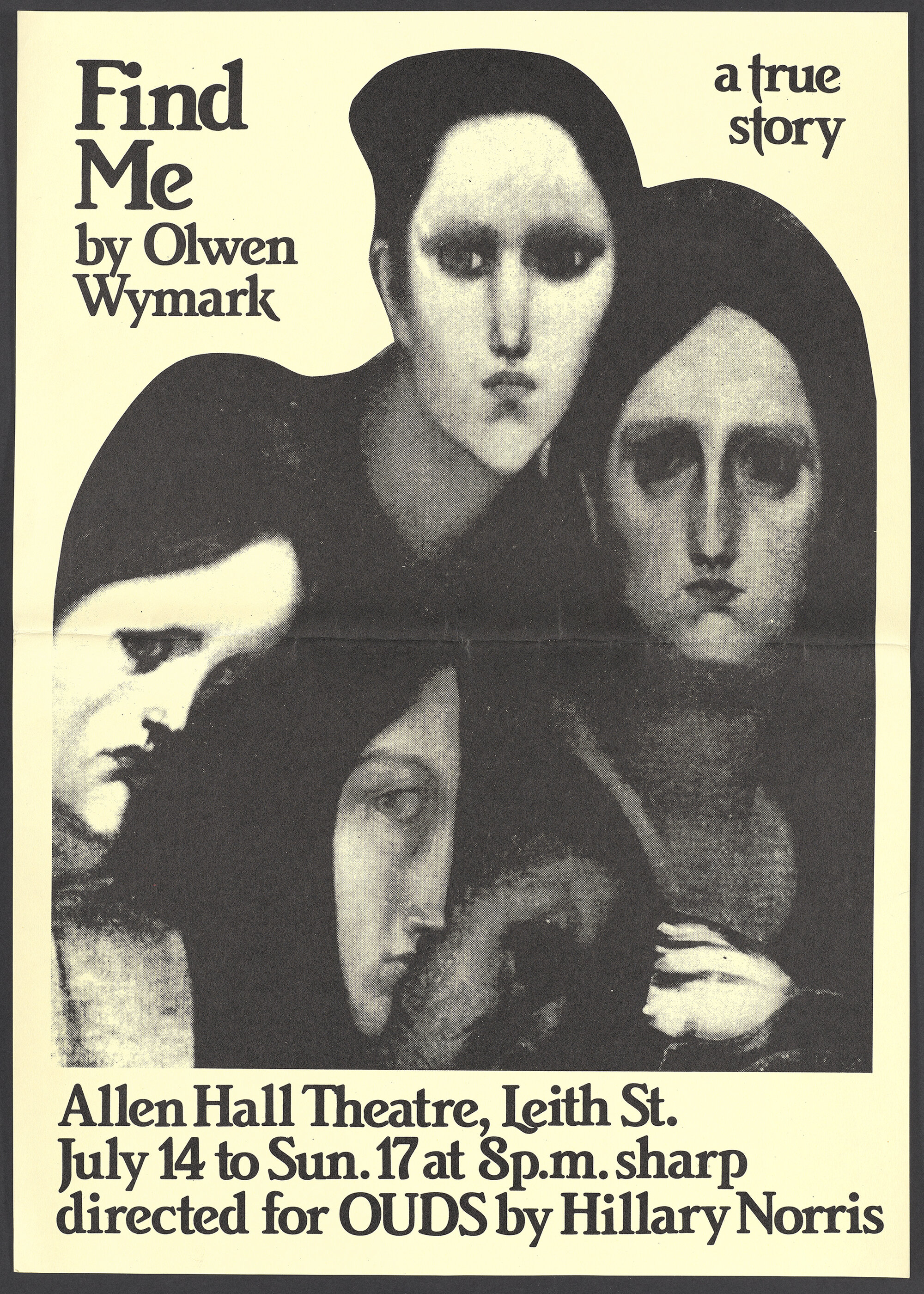 "Find Me by Olwen Wymark"