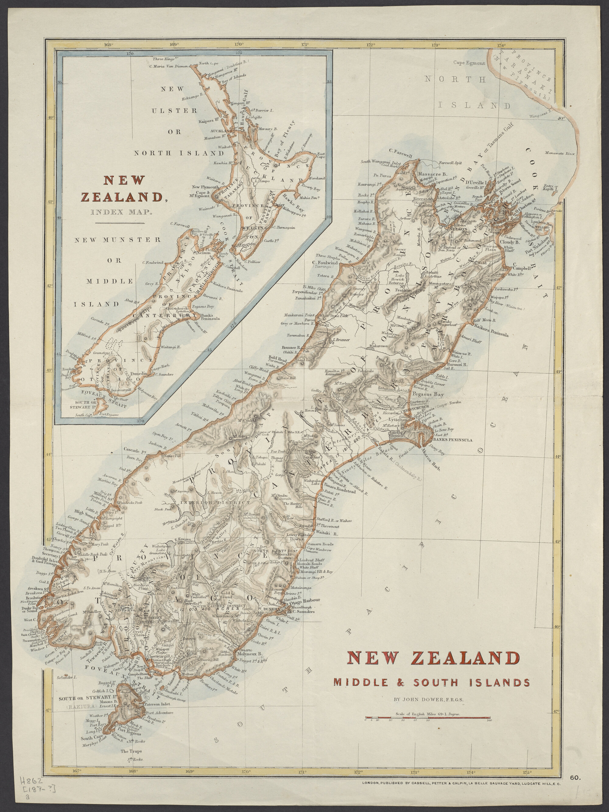 New Zealand, Middle &amp; South Islands