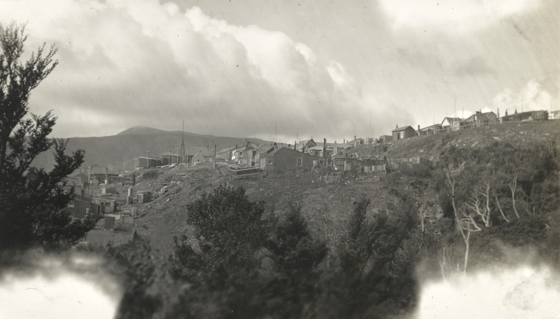 'Denniston Track. First View of Denniston' 