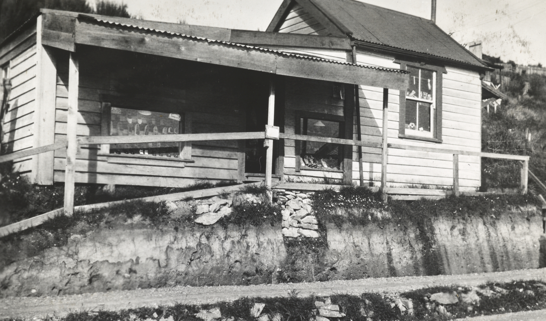 J. Woods' store at Waiuta