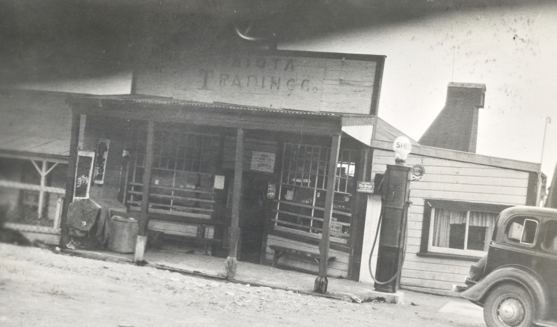 Hempseed Bros' store at Waiuta