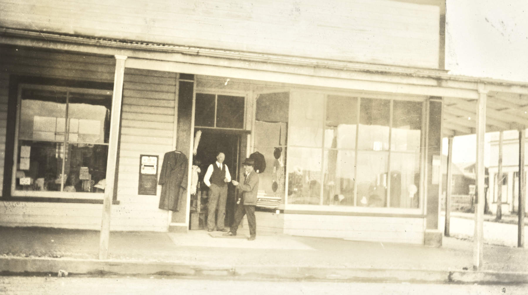 F. Wise's store at Kumara