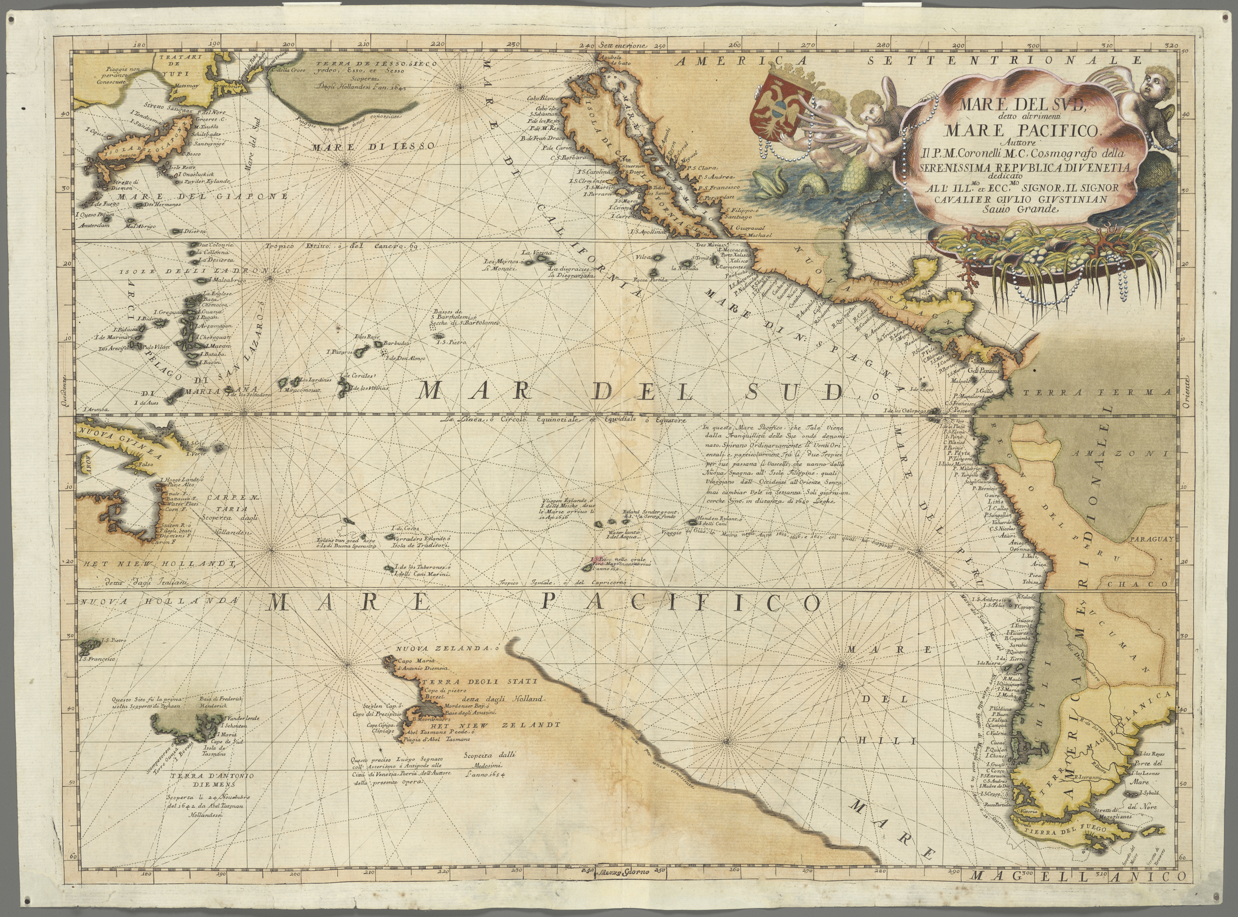 Mare del Sud, detto altrimenti Mare Pacifico