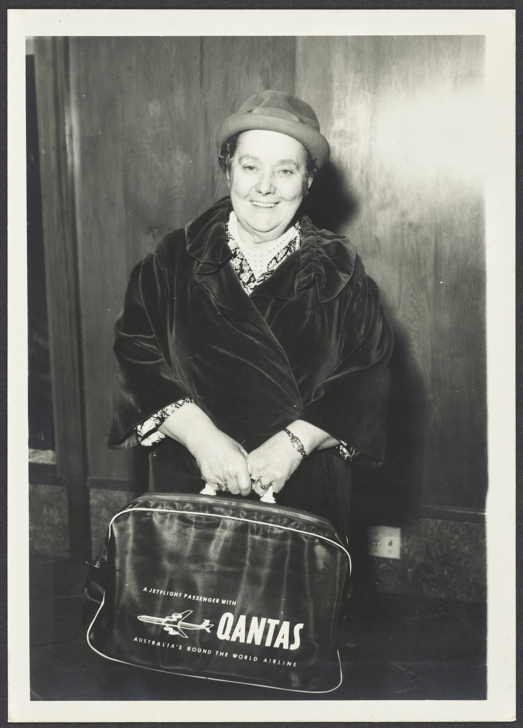 Mabel Howard at Christchurch Airport