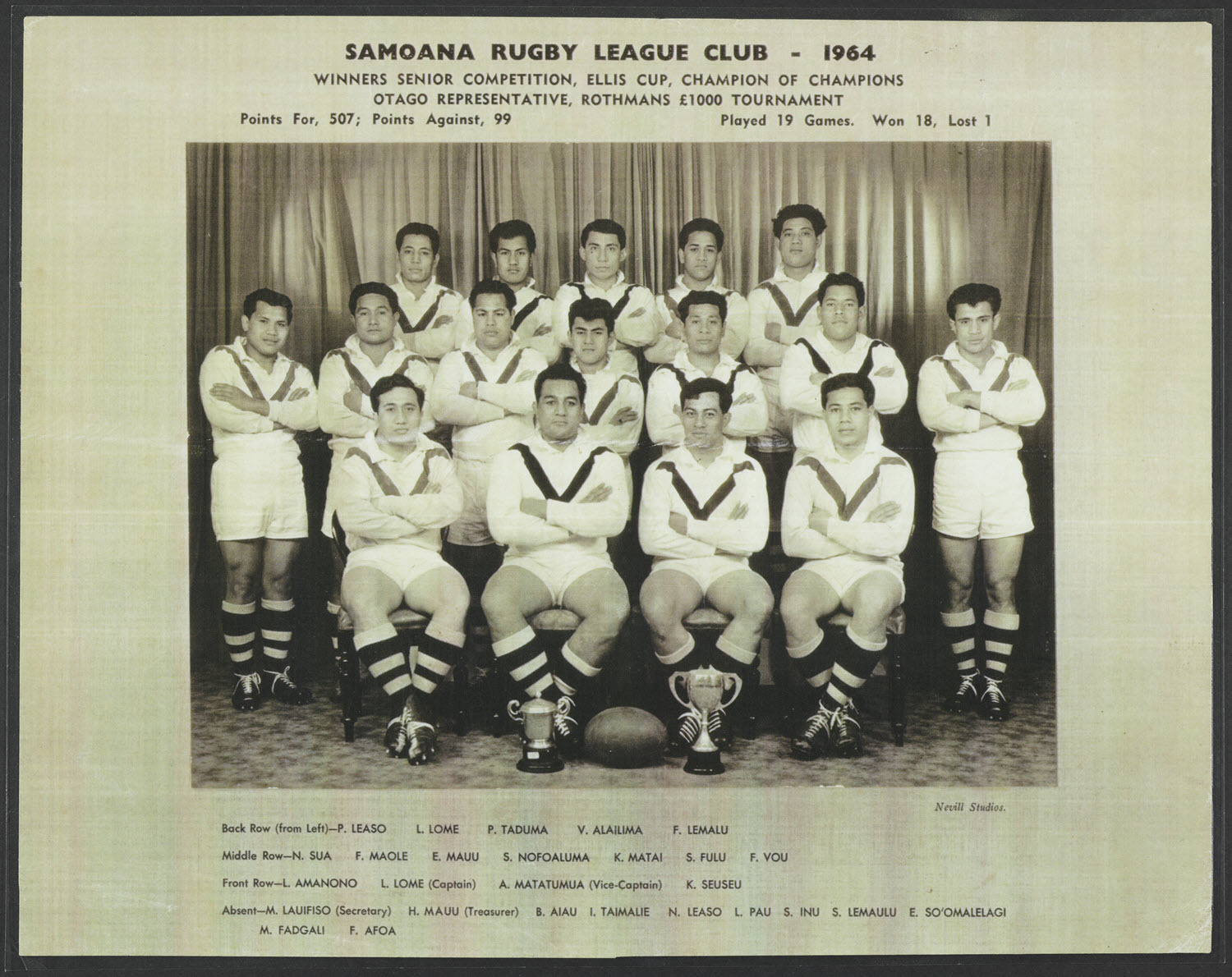 Samoana Rugby League Club