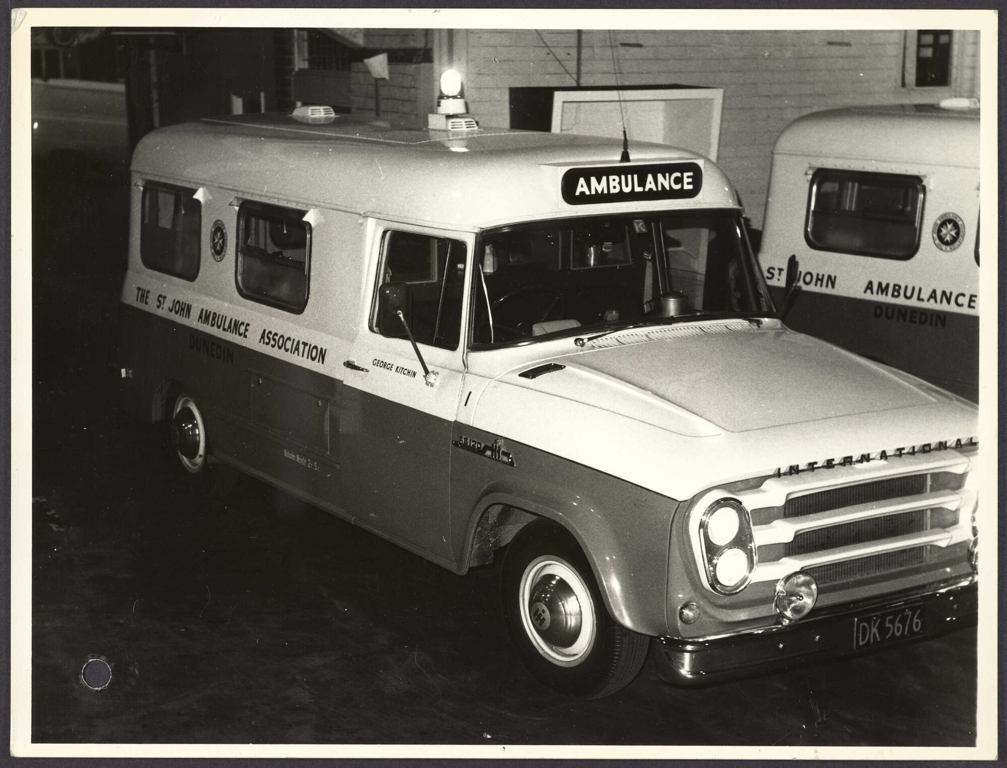 International ambulance 'George Kitchin'