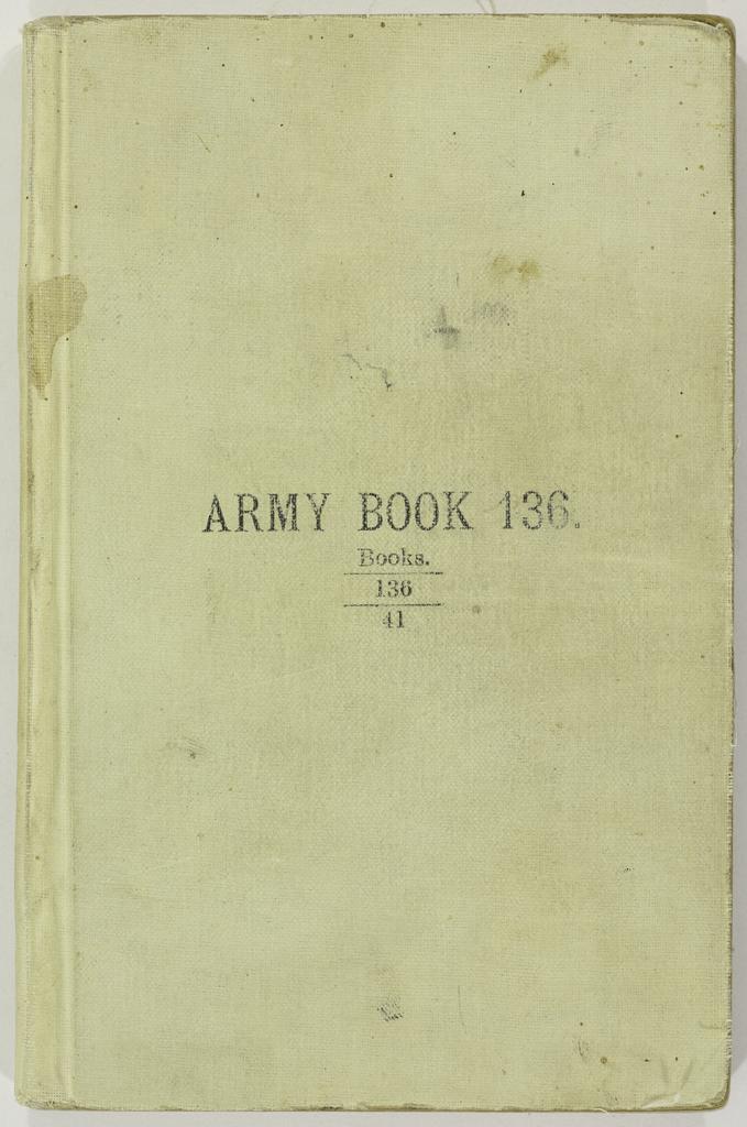 World War I diary of Dr William Aitken