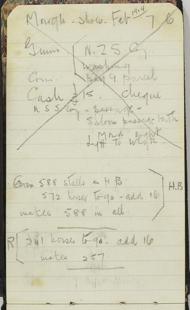World War I diary of Arthur Bauchop