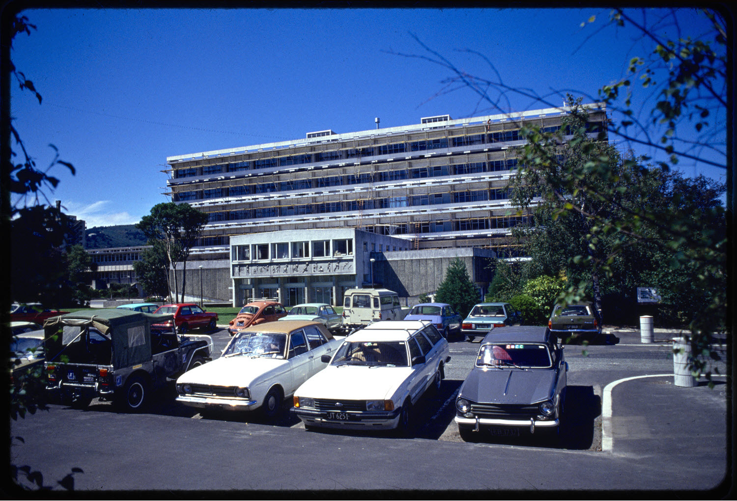 Arts Building, University of Otago, from Castle Street