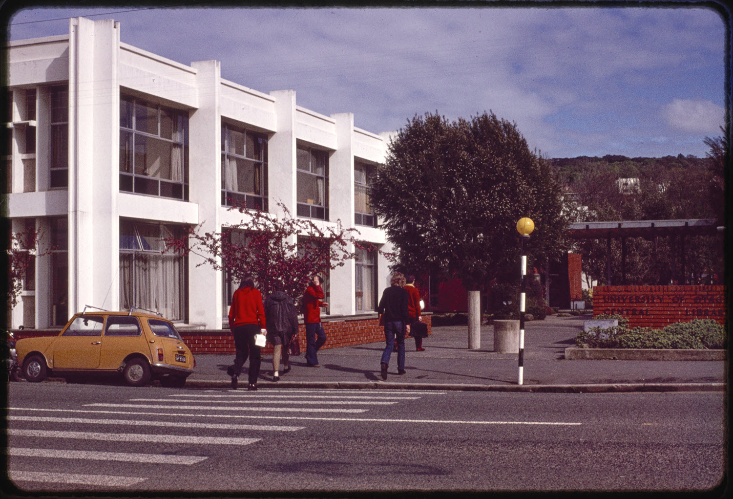 Central Library, University of Otago, from Castle Street