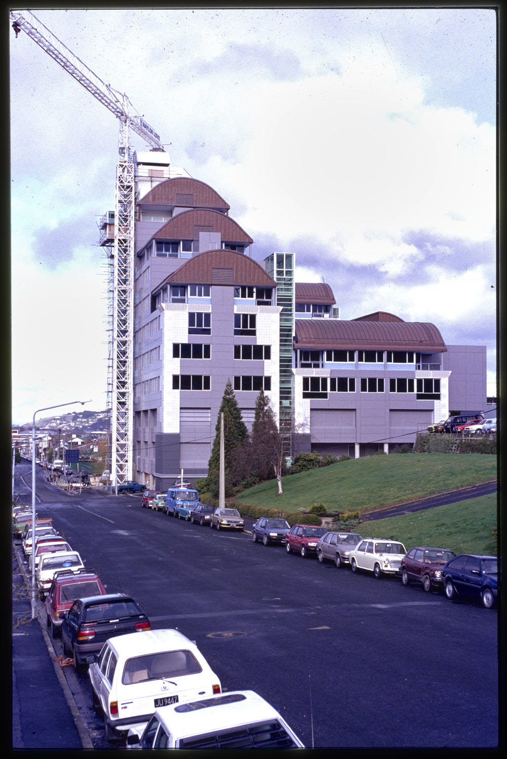 Commerce Building, University of Otago, nearing completion