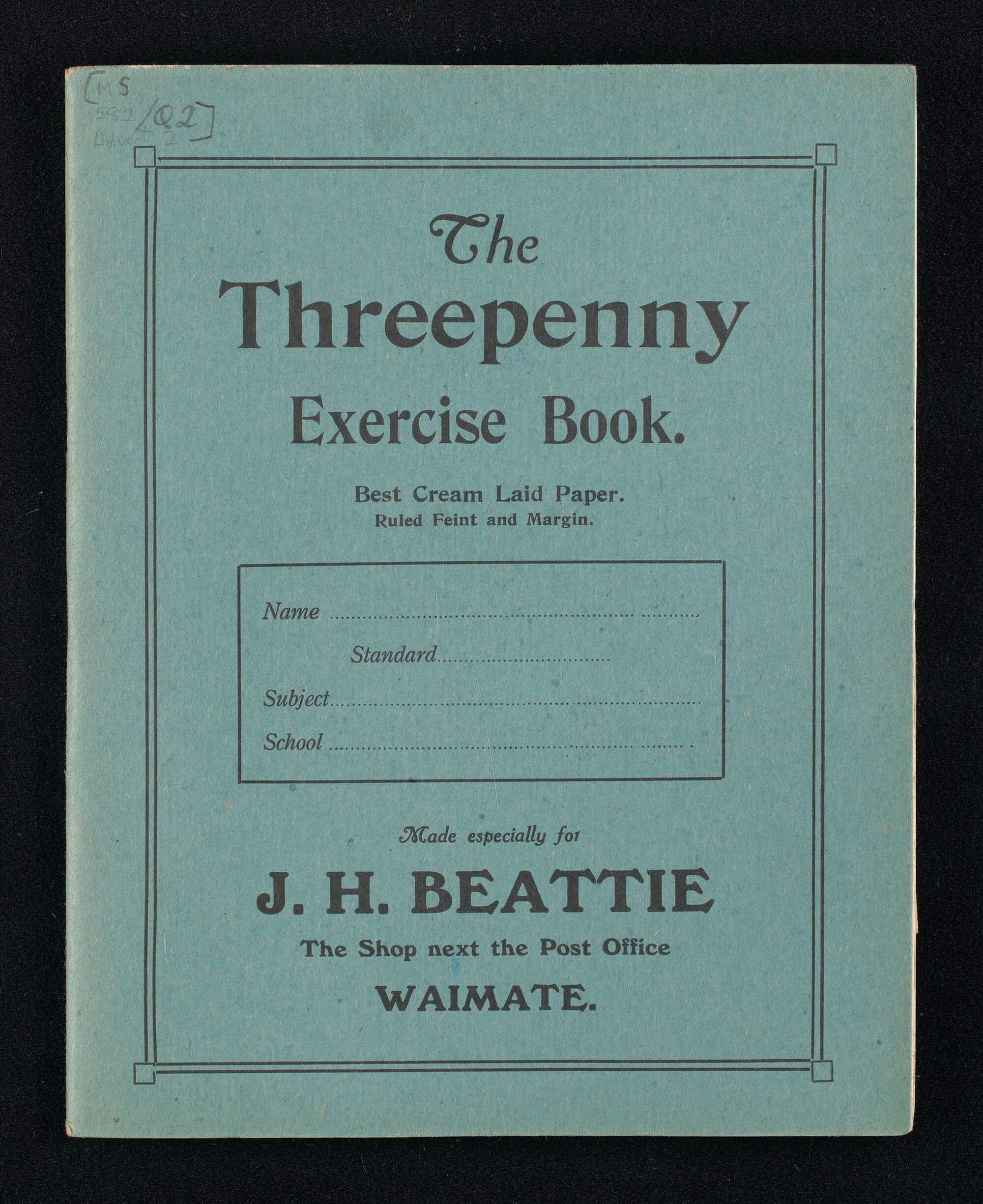 Letter, 15 August 1923, from Middleton &amp; Tweedy, barristers and solicitors, to Herries Beattie