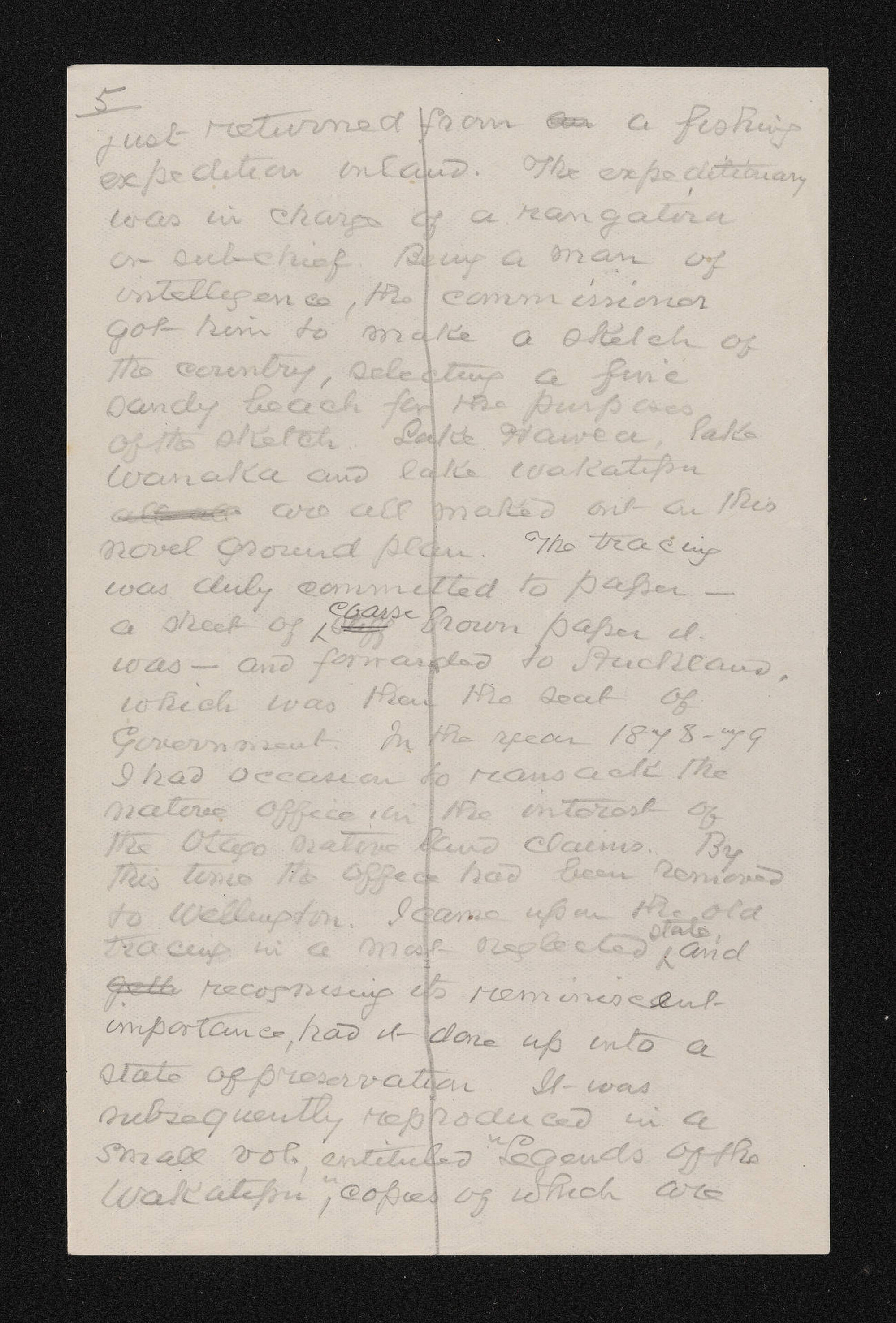 Manuscript, n.d., attributed to Ro Carrick