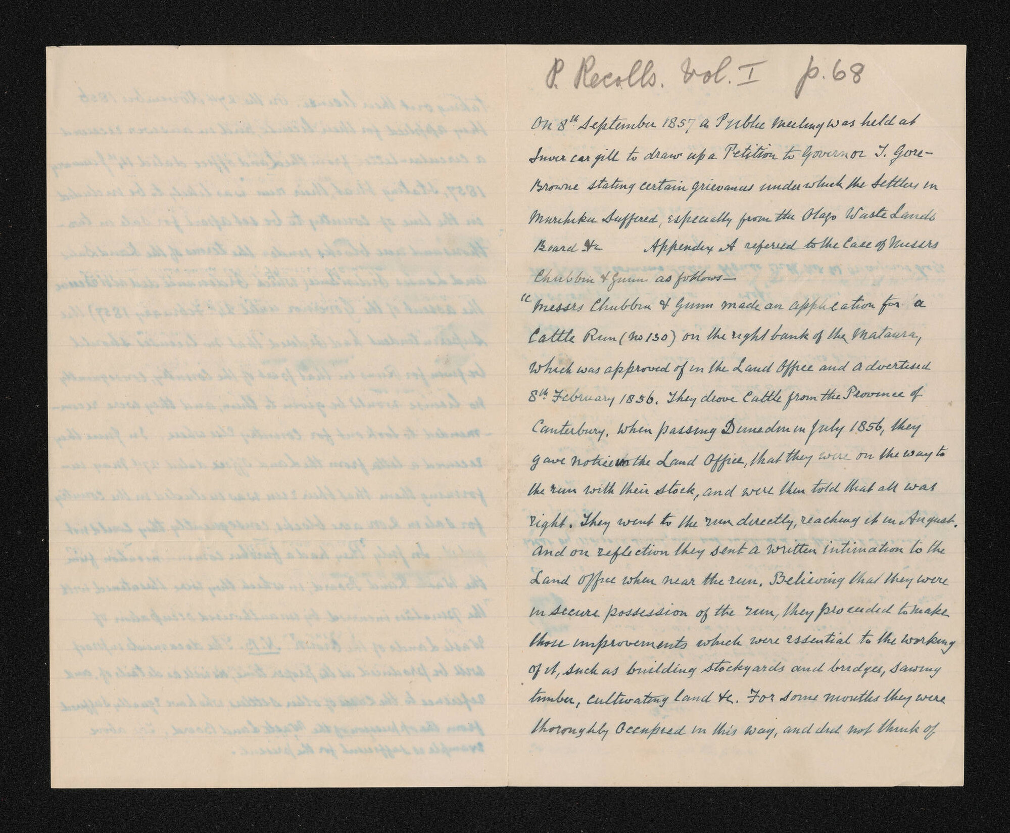Manuscript, n.d., by W.H.S. Roberts