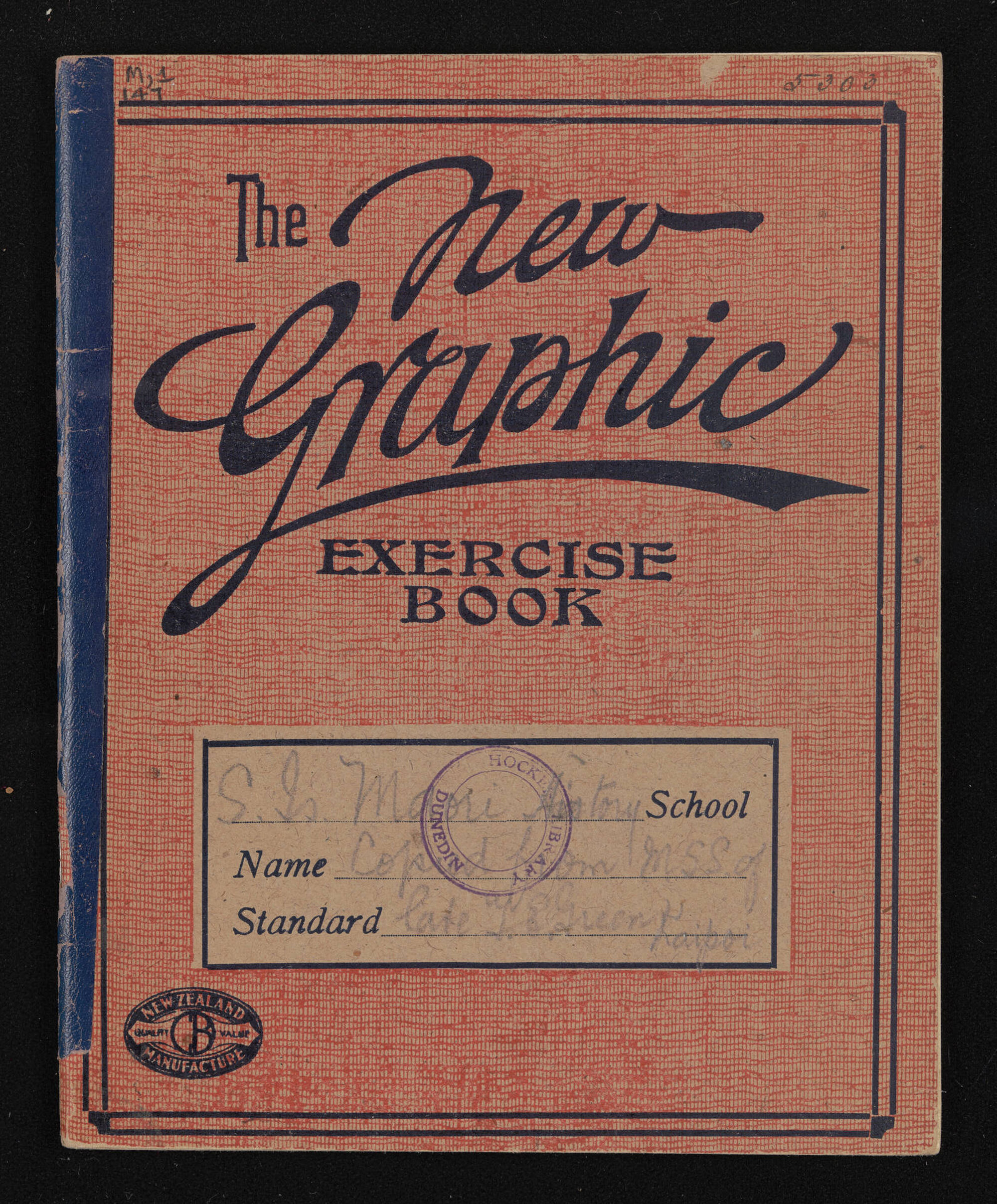 Notebook relating to warfare between Maori within the South Island