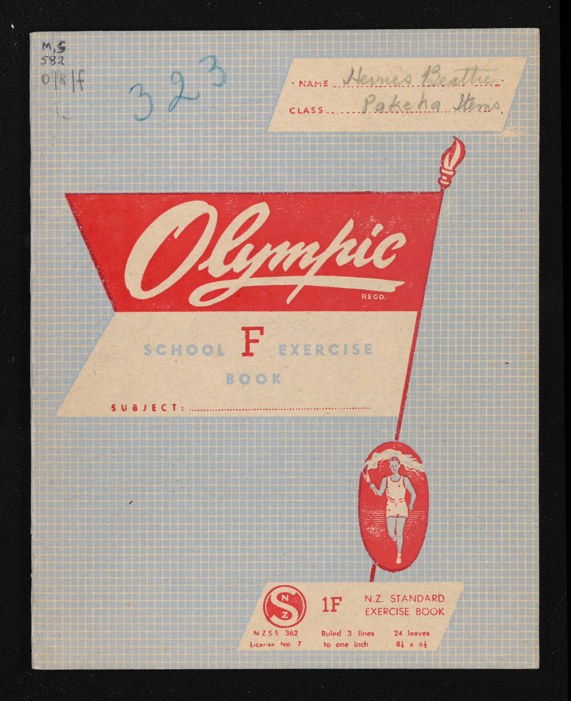Notebook  entitled, 'jottings on bygone days and events'