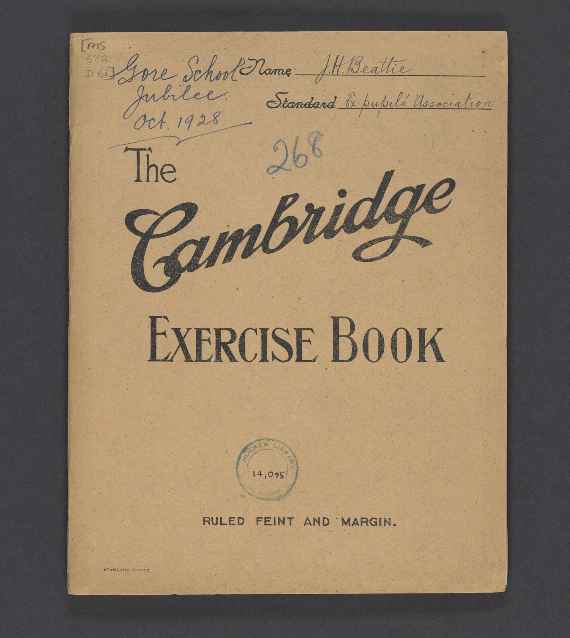 Scrapbook concerning the 1928 Gore School jubilee