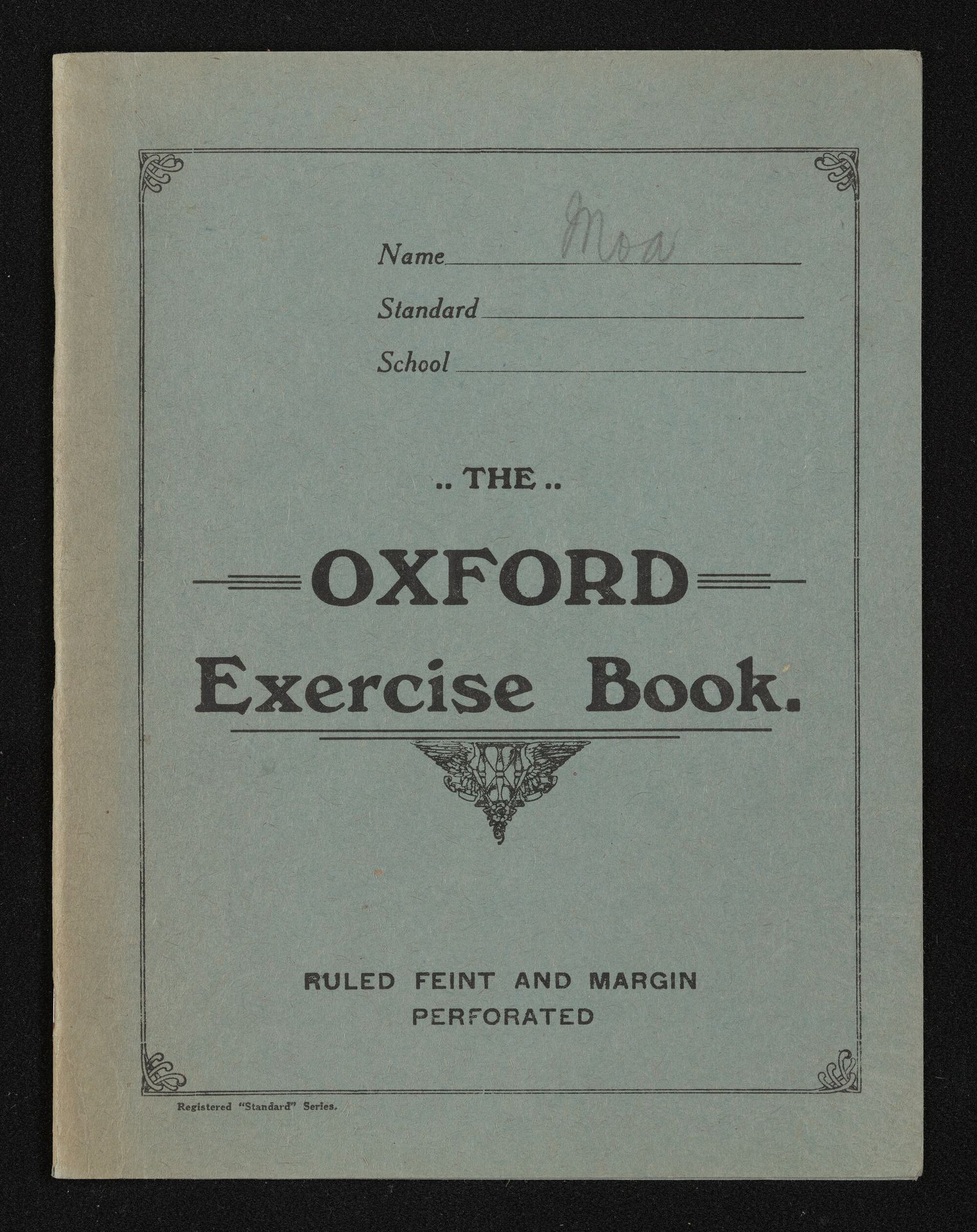 Manuscript of 'The Moa'
