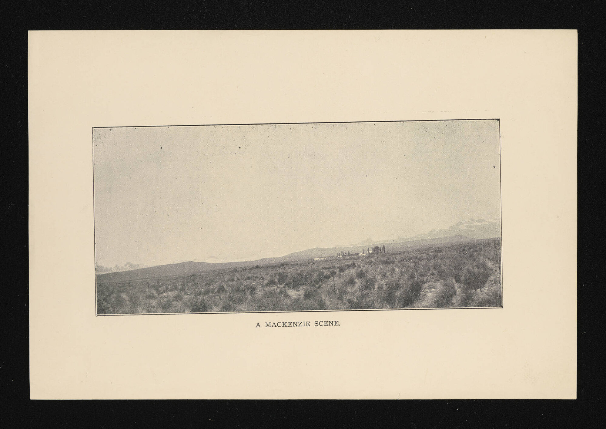 Manuscript of 'Mackenzie of the Mackenzie country'