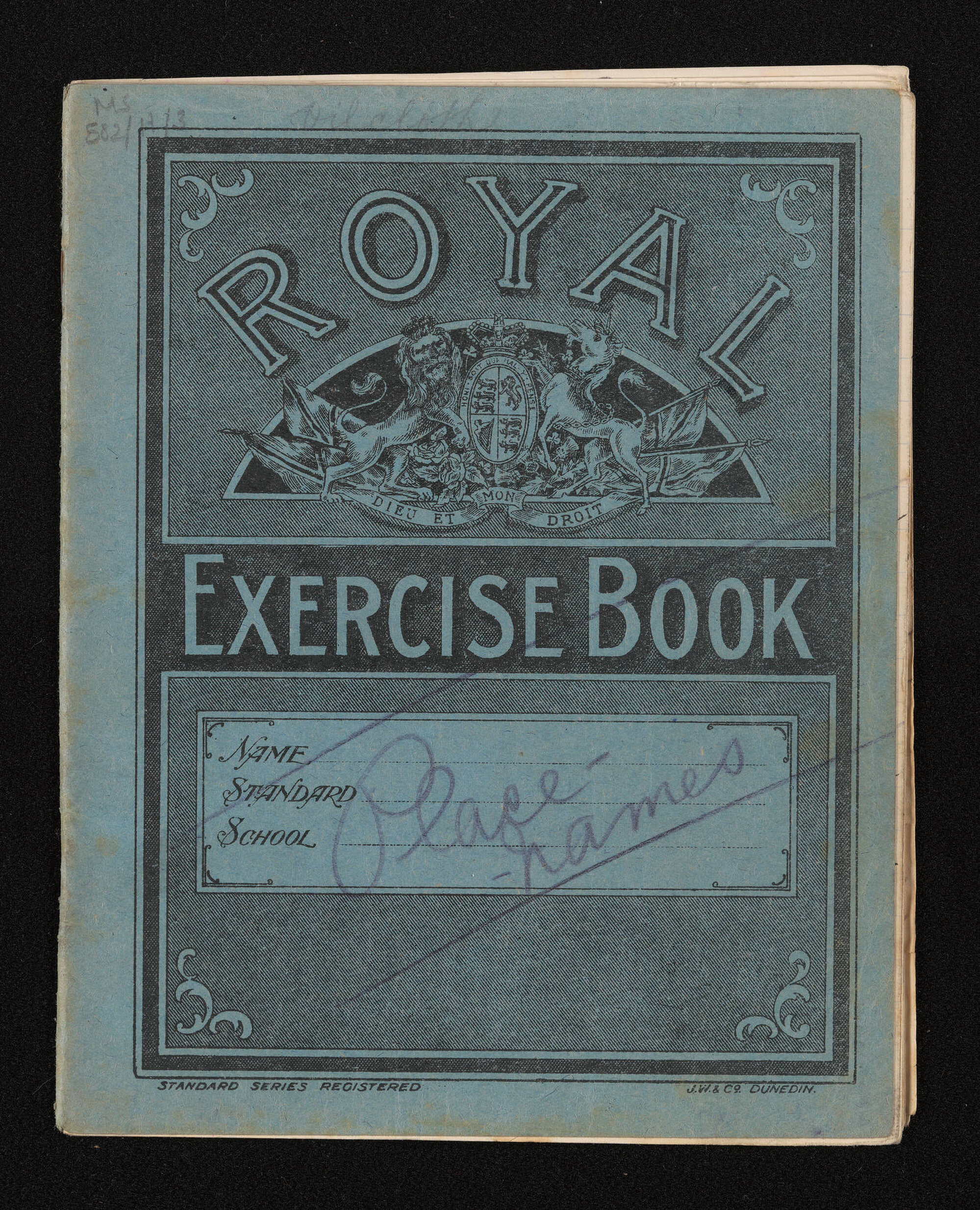 Notebook manuscript entitled 'Place-names of Otago &amp; Southland, XLVII'